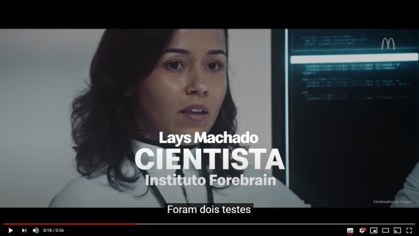 #FomeDeMéqui: Forebrain Featured in New McDonalds Commercial